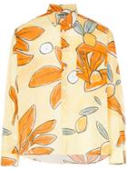 Jacquemus Floral Print Boxy Fit Cotton Shirt - Multicoloured