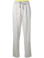 Loro Piana Striped Trim Track Pants - Grey