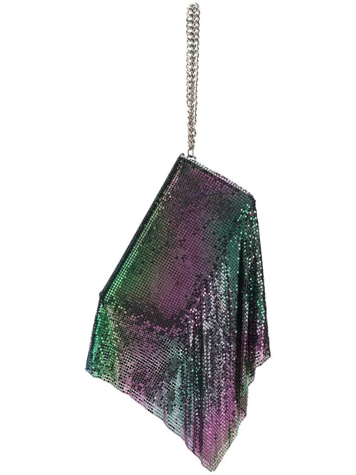 Christopher Kane Chainmail Long Wallet - Purple