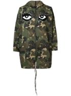 Haculla Camouflage Print Coat, Men's, Size: Xl, Green, Cotton