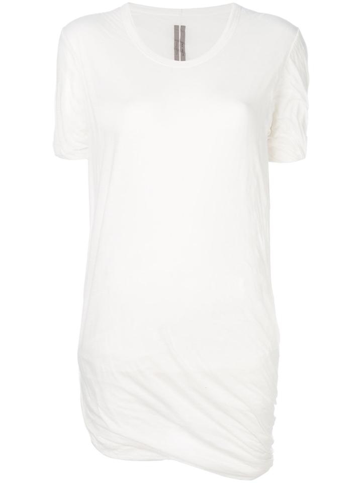 Rick Owens Draped T-shirt - White