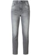 Golden Goose Deluxe Brand Stonewashed Denim Jeans, Women's, Size: 28, Grey, Cotton/polyurethane
