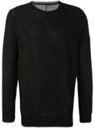 Taichi Murakami Ramie Light Sweater - Black