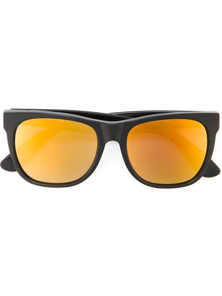 Retrosuperfuture 'classic Black 24k' Sunglasses, Adult Unisex, Acetate