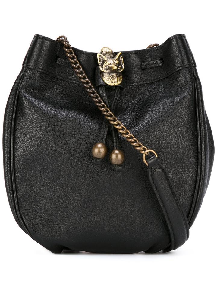 Philosophy Di Lorenzo Serafini Bucket Cross Body Bag, Women's, Black, Leather