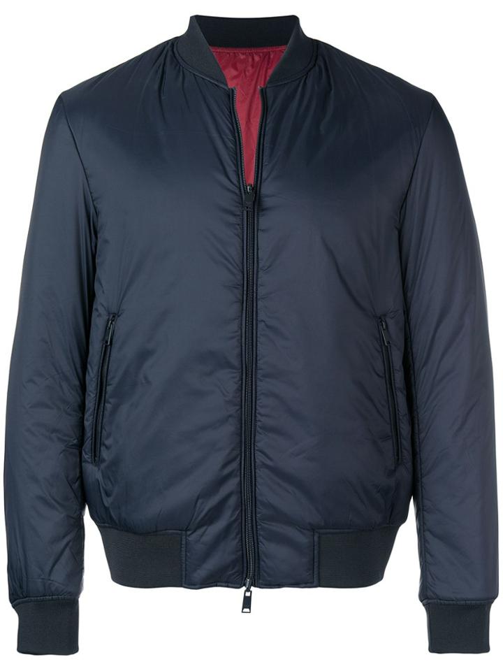 Emporio Armani Light Bomber Jacket - Blue