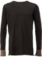 Ziggy Chen Crew Neck Sweater - Black