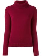 Vanessa Bruno Cowl Neck Jumper, Women's, Size: Small, Red, Wool/yak