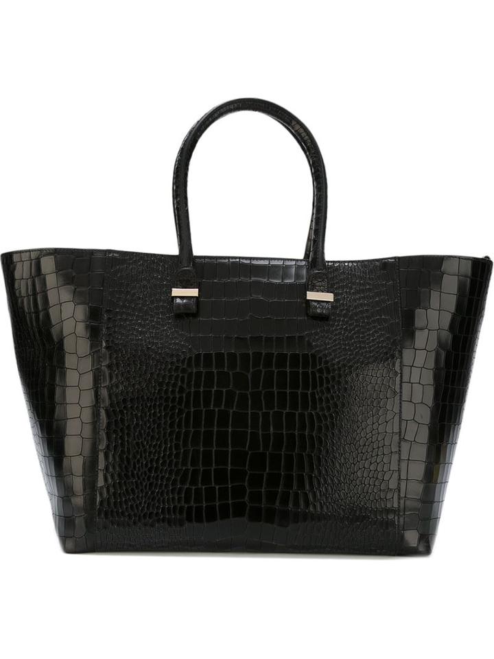 Victoria Beckham Crocodile Effect Tote