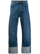 Valentino Vltn Selvedge Baggy Jeans - Blue