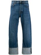 Valentino Vltn Selvedge Baggy Jeans - Blue