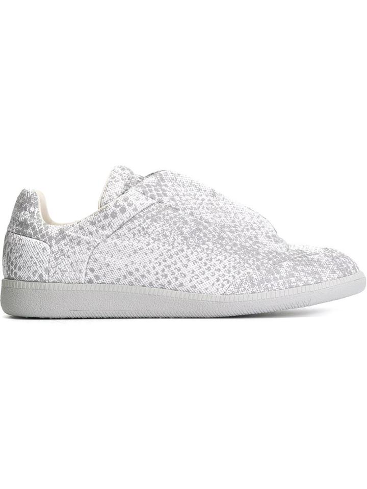 Maison Margiela Future Sneakers, Men's, Size: 40, Grey, Cotton/polyamide/rubber