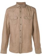 Brunello Cucinelli Chest Pocket Shirt - Brown