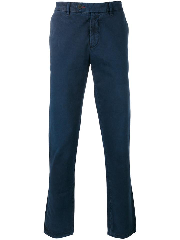 7 For All Mankind Chino Trousers - Blue