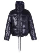 Raf Simons Standing Collar Padded Coat, Men's, Size: 48, Black, Duck Feathers/nylon