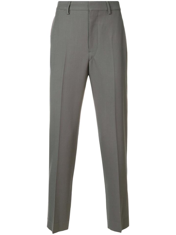 Lemaire Cropped Tailored Trousers - Grey