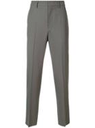 Lemaire Cropped Tailored Trousers - Grey