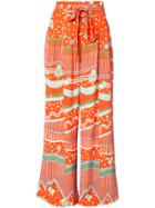 Marc Jacobs Poppy Trousers - Yellow & Orange