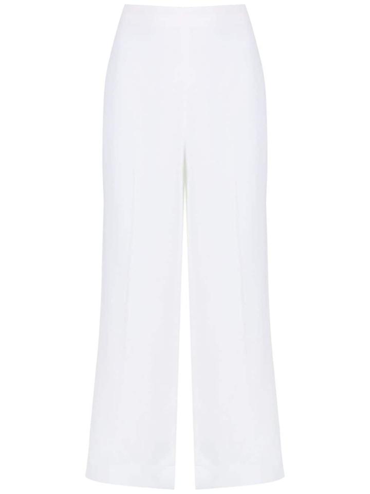 Andrea Marques High Waisted Culottes - White