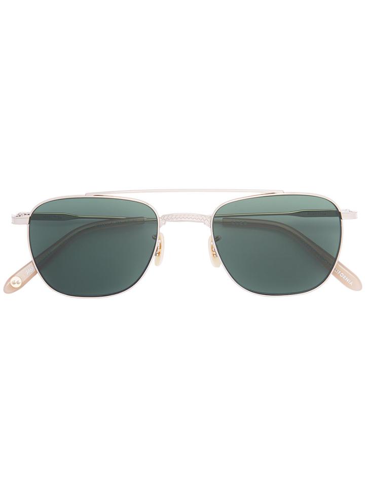 Garrett Leight - Riviera Sunglasses - Unisex - Steel - One Size, Grey, Steel