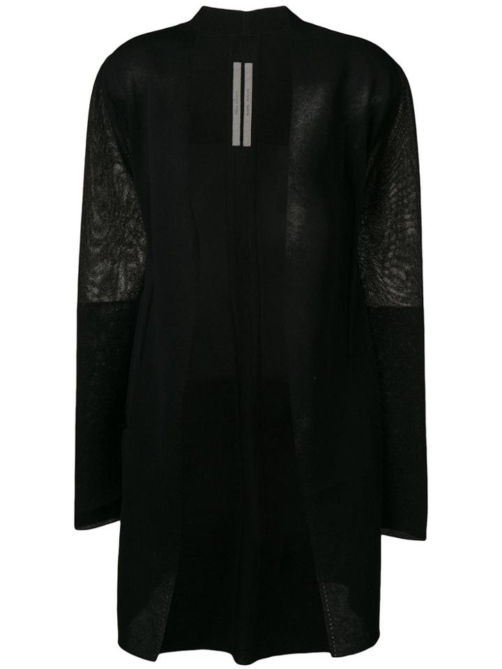 Rick Owens Dirt Cardigan - Black