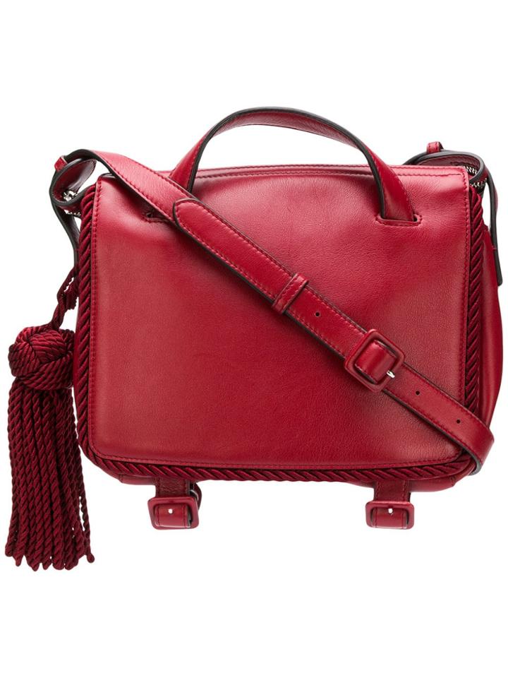 Marco De Vincenzo Giummini Shoulder Bag - Red