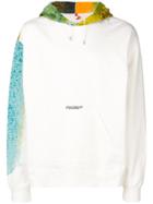 Oamc Colour Block Hoodie - White