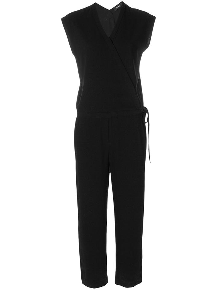 Theory Tie Waist Jumpsuit - Black