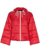 Gucci Short Padded Puffer Jacket - Red