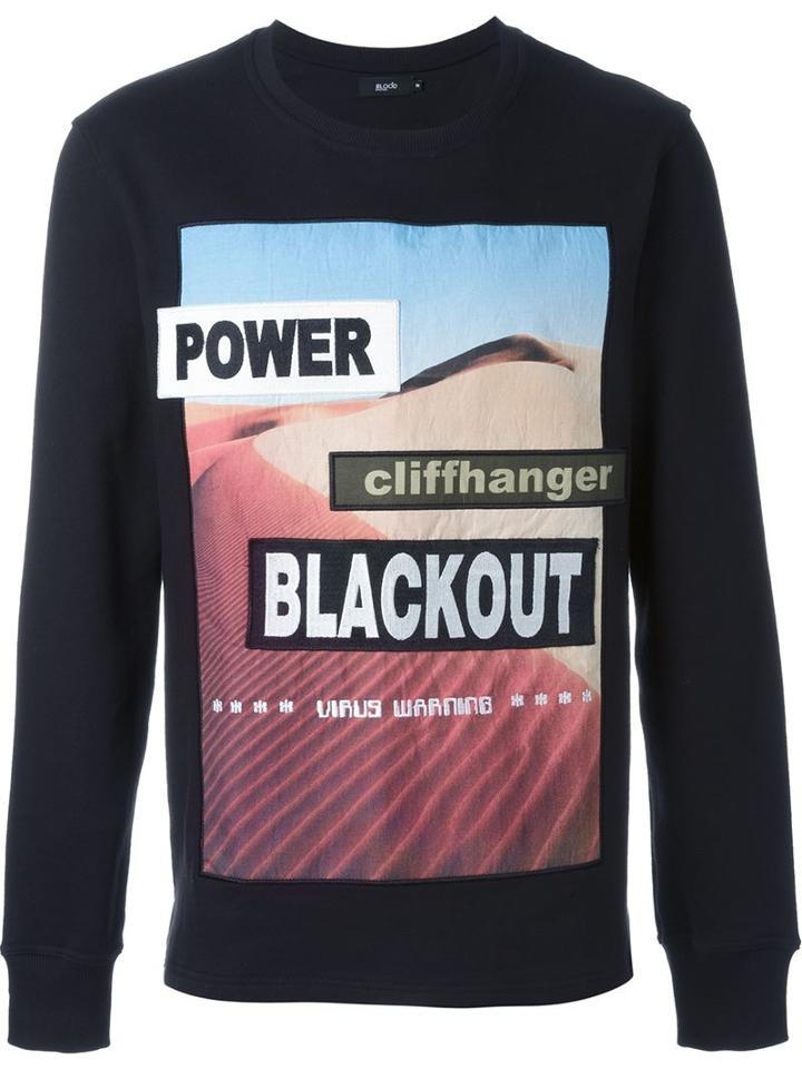 Blood Brother Patch Detail Sweatshirt