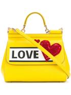 Dolce & Gabbana Sicily Tote Bag - Yellow & Orange