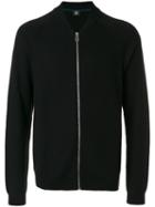 Ps By Paul Smith - Zip Cardigan - Men - Cotton - Xs, Black, Cotton