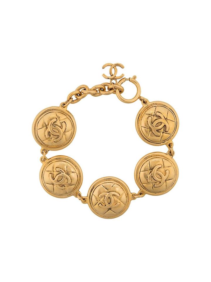 Chanel Pre-owned '1980s Link Bracelet - Gold