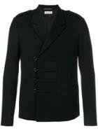 Saint Laurent Military Short Coat - Black