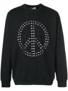 Love Moschino Peace Love Sweatshirt - Black