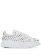 Alexander Mcqueen Spike Studded Sneakers - White
