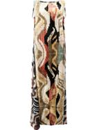 Afroditi Hera Long Kaftan Dress - Multicolour