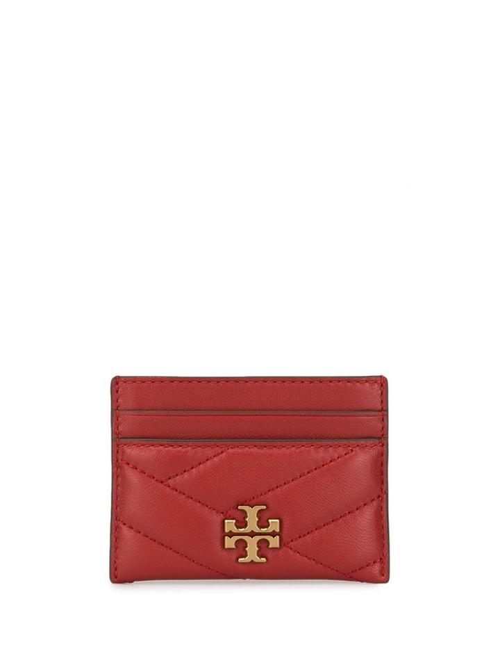 Tory Burch Kira Quilted Cardholder - Red