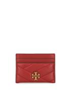 Tory Burch Kira Quilted Cardholder - Red