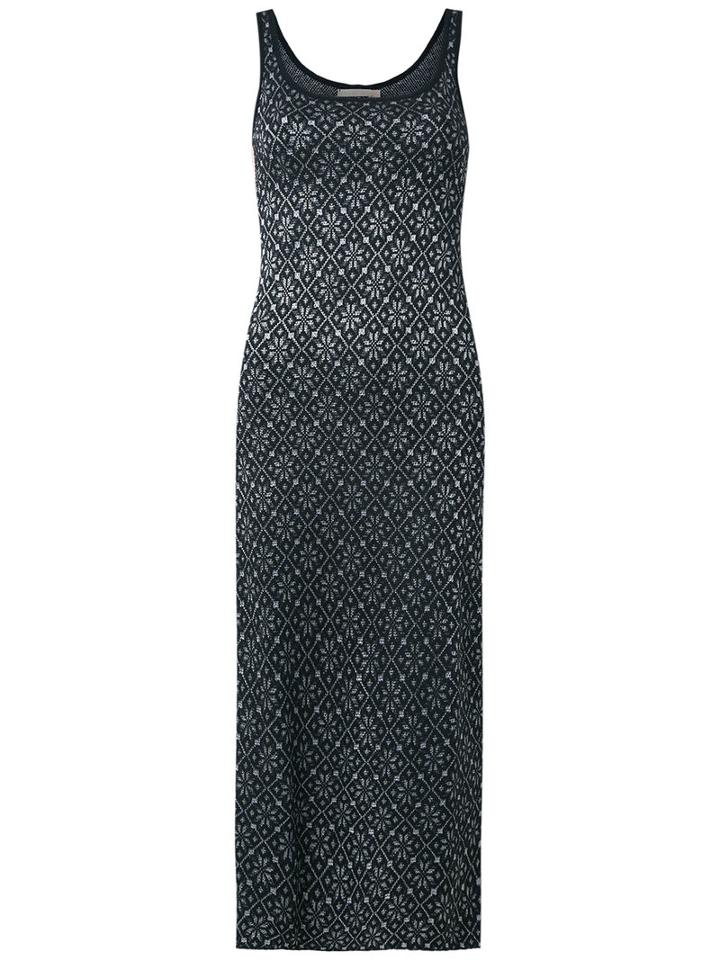 Cecilia Prado - Knit Midi Dress - Women - Viscose/acrylic/lurex - P, Black, Viscose/acrylic/lurex