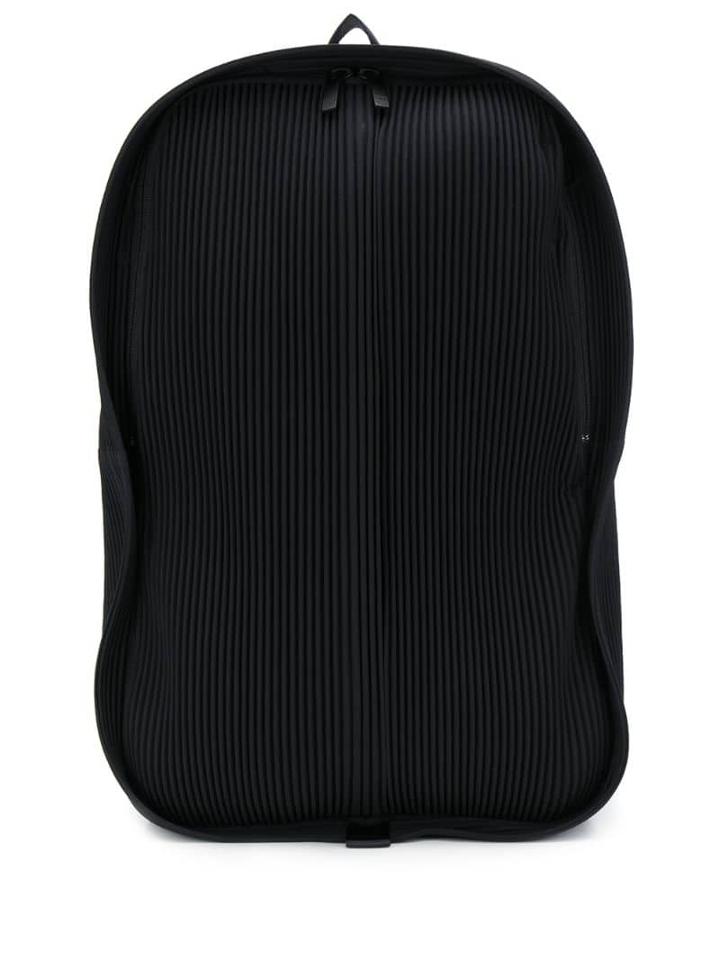 Homme Plissé Issey Miyake Pleated Back Pack - Black