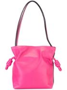 Loewe Flamenco Tote, Women's, Pink/purple, Leather