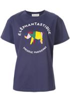 Être Cécile Elephantastique T-shirt - Blue