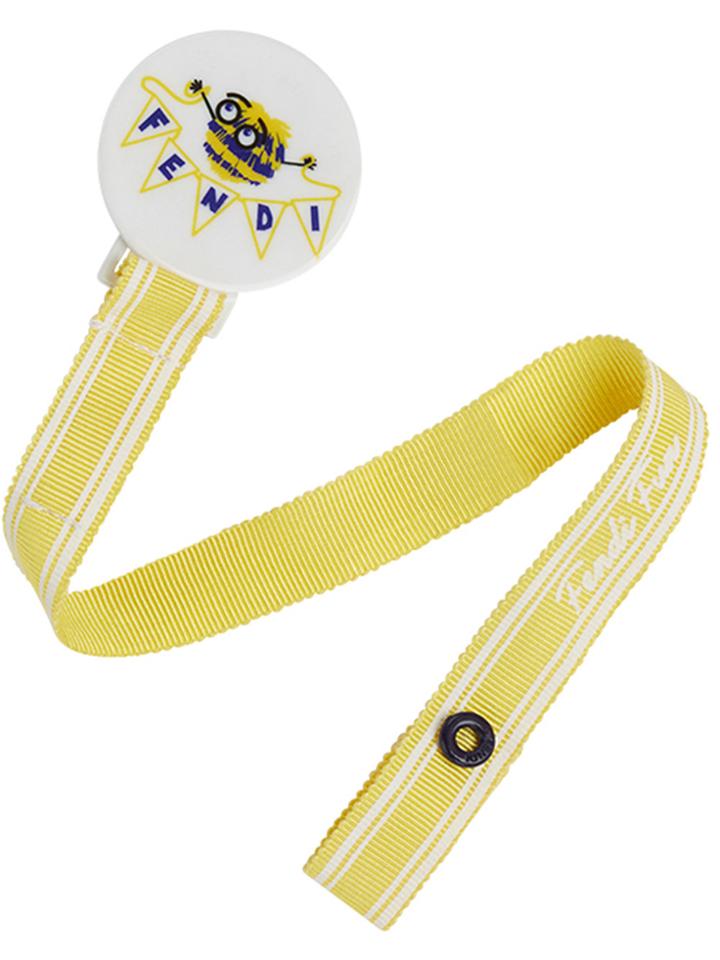 Fendi Kids Monster Dummy Clip - Yellow & Orange