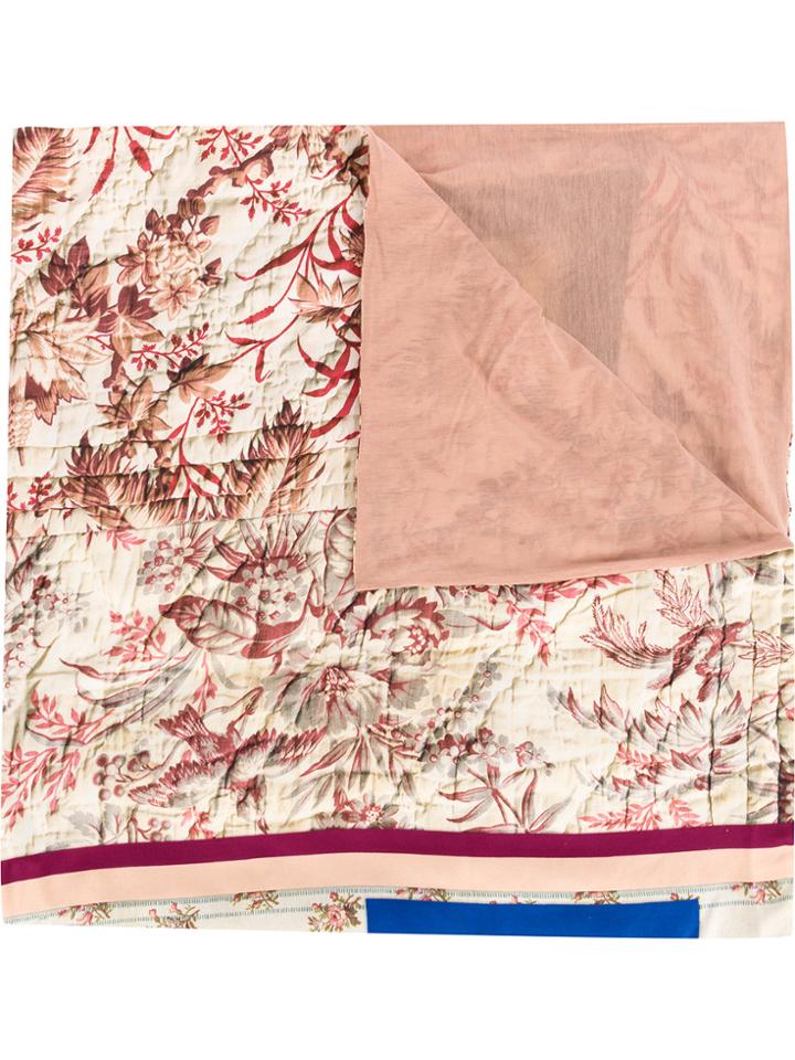 Pierre-louis Mascia Printed Scarf - Pink & Purple
