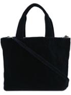 Zilla Medium Square Tote, Women's, Blue, Velvet