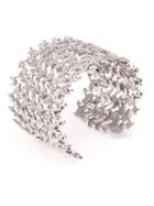 Joanna Laura Constantine Crystal Leaf Cuff