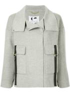 Comme Moi Wool Felt Jacket - Grey