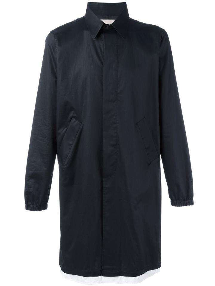 Casely-hayford 'dhobi' Coat, Men's, Size: Small, Black, Cotton