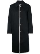 Mackintosh - Contrast Trim Coat - Women - Cotton - 34, Women's, Black, Cotton